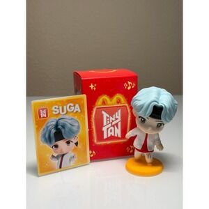McDonald's‎ TinyTAN x BTS Encore Edition #10 Happy Meal Toy New - SUGA